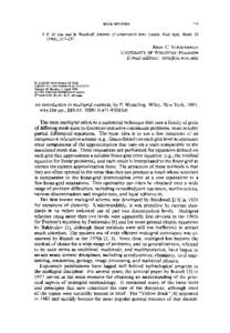 Partial differential equations / Multigrid method / Wavelets / Relaxation / Computational fluid dynamics / Nikolai Sergeevich Bakhvalov / Wolfgang Hackbusch / Differential equation / Coarse space / Numerical analysis / Mathematics / Mathematical analysis