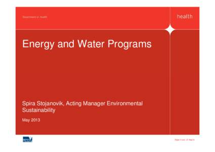 Energy and water programs (IHEA PD 03 MayV0.4 - cut slides for IHEA