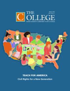 TEACH FOR AMERICA Civil Rights for a New Generation THE COLLEGE OF ARTS & SCIENCES UNDERGRADUATE AND GRADUATE ACADEMIC DEPARTMENTS, PROGRAMS & AREAS OF STUDY African American and African