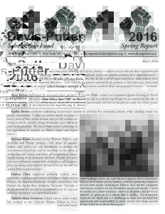 Davis-Putter Scholarship Fund Post Office Box 7307 New York NY