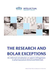 The Research and Bolar exceptions