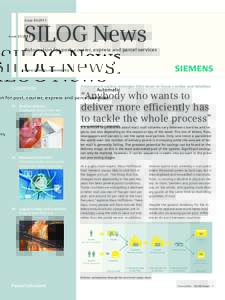IssueSILOG News Automation for post, courier, express and parcel services  www.siemens.com/mobility