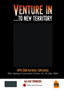 APPA 2006 registration brochure