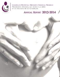 ANNUAL REPORT  Champlain Maternal Newborn Regional Program Annual Report[removed]