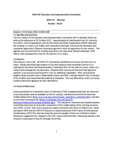 Medical informatics / World Health Organization / International Statistical Classification of Diseases and Related Health Problems / Psychopathology / ICD-10 / Clinical coder / Pan American Health Organization / OPCS-4 / Medicine / Health / Medical classification