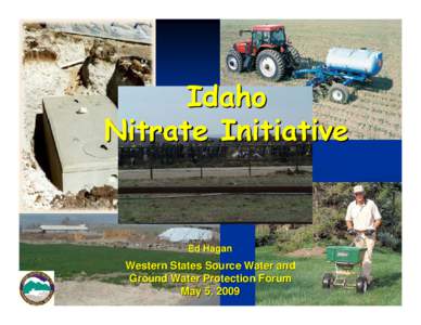 Idaho Nitrate Initiative, Western States Source Water