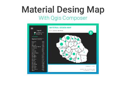 Material Desing Map With Qgis Composer Requierements : I recommand to use Google Fonts that you can find at https://fonts.google.com/?query=roboto