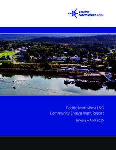 Pacific NorthWest LNG Community Engagement Report January – April 2015 COMMUNITY INVOLVEMENT Gitxsan Career Fair