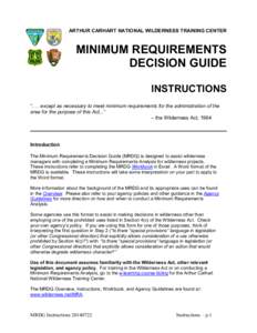 Minimum Requirement Decision Guide Comparison