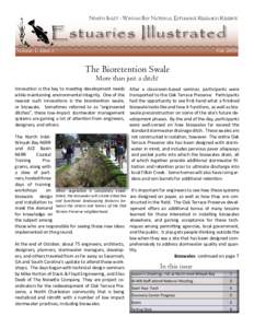 North Inlet - Winyah Bay National Estuarine Research Reserve  Estuaries Illustrated Volume 1, Issue 3							  Fall 2008