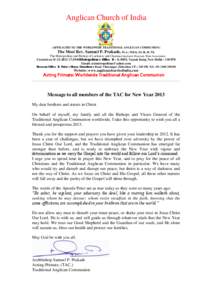 Message Of New - Year 2013