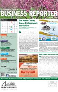 Atascadero Chamber of Commerce  BUSINESS REPORTER JANUARY APRIL 2012