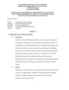 Microsoft Word - Regulations of the Board of Accountancy Concerning Profess…