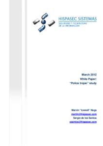 March 2012 White Paper: “Police trojan” study Marcin “Icewall” Noga 