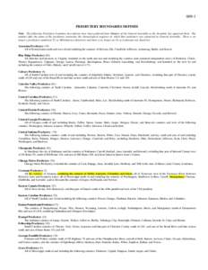 009-1 PRESBYTERY BOUNDARIES DEFINED Note: The following Presbytery boundary descriptions have been gathered from Minutes of the General Assembly as the Assembly has approved them. The number after the name of the presbyt
