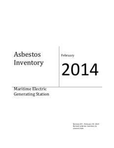 Asbestos Abatement Specification Requirements