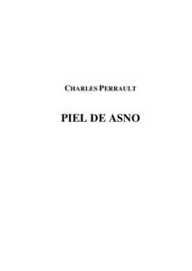 Microsoft Word - Charles Perrault - Piel de Asno.doc