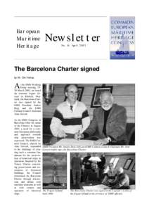 European Maritime Heritage Newsletter No. 14. April 2003