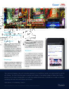 TodayTix A New Take on Tix Background TodayTix is the first and only free mobile application for purchasing last-minute theater tickets.