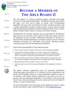 Special education / Medicine / Community / Quality assurance / Service Coordination / The Arc of Frederick County / Health / Developmental disability / Disability