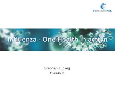 Stephan Ludwig[removed] Influenza Zoonose mit pandemischen Potential  Molekulare Determinanten der Pathogenität und