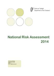 National Risk Assessment 2014 Government Buildings Upper Merrion Street Dublin 2