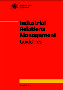 New South Wales Government Industrial Relations Management