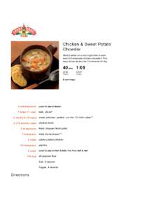 Chicken dishes / Chicken soup / Leek soup / Food and drink / Soups / French cuisine