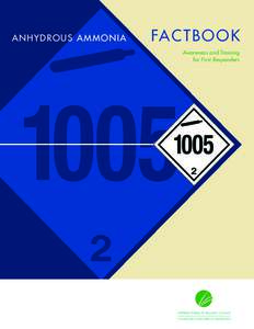 Bases / Ammonia / Toxicology / Dangerous goods / Corrosive substance / Anhydrous / Methamphetamine / Smelling salts / Emergency Response Guidebook / Chemistry / Safety / Nitrogen metabolism