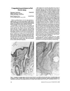 Sebaceous gland / Hyperplasia / Canine follicular dysplasia / Hypergranulosis / Keratosis / Sheep / Baldness / Zoology / Biology / Medicine