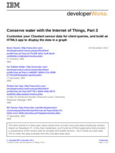 Cloud computing / Cloud infrastructure / Cloudant / Software architecture / CouchDB / IBM i / IBM DeveloperWorks / Representational state transfer / Computing / Software / Data management