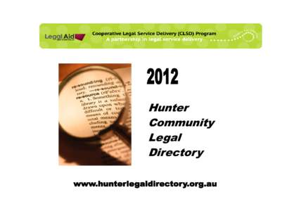 Hunter Community Legal Directory Database[removed]Update