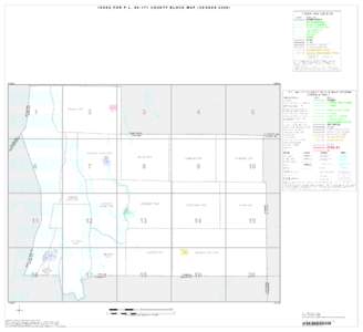 INDEX FOR P.L[removed]COUNTY BLOCK MAP (CENSUS[removed]INDEX MAP LEGEND SYMBOL NAME STYLE