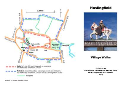 Haslingfield  Village Walks