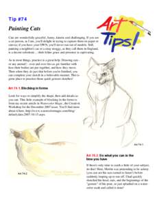 Tip #74  Painting Cats