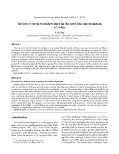 Human reproduction / Reproduction / Livestock / Artificial insemination / Semen extender / Spermatozoon / Sperm motility / Sperm / Diluent / Semen / Biology / Fertility