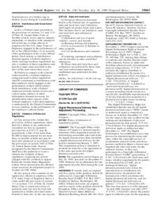 Federal Register / Vol. 64, No[removed]Tuesday, July 20, [removed]Proposed Rules Fraudulent use of a Golden Age or Golden Access Passport is prohibited. § [removed]Interference with Government employees.