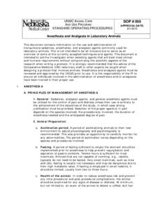 Microsoft Word - Anesthesia and Analgesia_SOP 050_8.13.doc