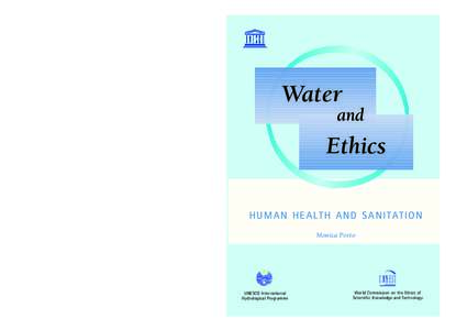 Human health and sanitation; Water and ethics; Vol.:Essay 6; 2004