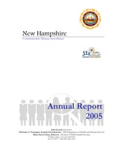 Communicable Disease Report Annual 2005