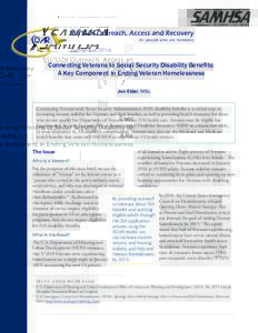 Best Practices for Increasing Access to SSI/SSDI upon Exiting Criminal Justice Settings