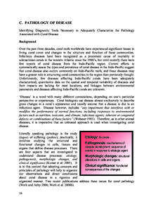 Anthozoa / Coral / Incremental dating / Pathology / Etiology / Infectious disease / Medicine / Coral reefs / Biology