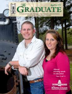 Spring/SummerVol. 21, No. 1 For Alumni and Friends of the Dale Bumpers College of Agricultural, Food and Life Sciences and the University of Arkansas Division of Agriculture