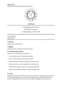 Knowledge / Course credit / Stockholm School of Economics / Grade / Best alternative to a negotiated agreement / Education / Academia / Academic transfer