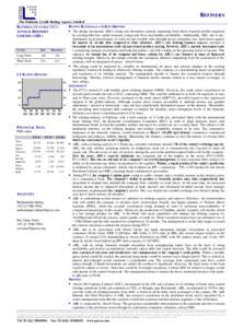 REFINERY The Pakistan Credit Rating Agency Limited RATING RATIONALE AND KEY DRIVERS RATINGS (OCTOBER[removed]ATTOCK REFINERY