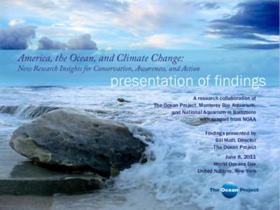 Earth / Environmental organizations / The Ocean Project / World Oceans Day