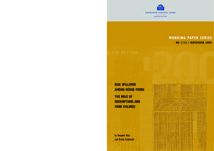 Wo r k i n g Pa P e r S e r i e S n o[removed]n ov e m b e r[removed]riSk SPillover among hedge fundS The role of