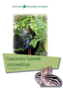 Image courtesy of Liz Gallie  Southern Cassowary, Casuarius casuarius johnsonii  Cassowary Summit