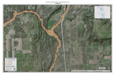 Spokane County SMP Update: Channel Migration Zones L Spokane R Locator Map Spr ingda le