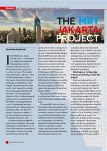 Feature  40TH YEAR OF ASEAN-JAPAN FRIENDSHIP AND COOPERATION Jakarta city